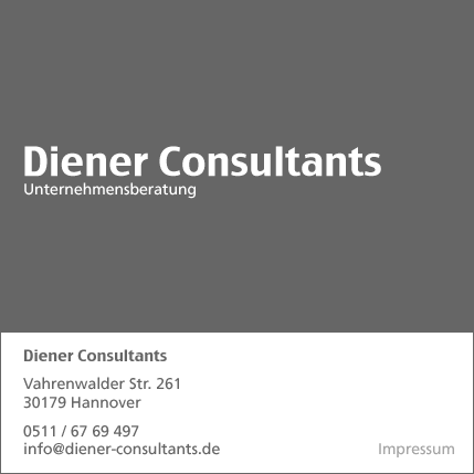 Diener Consultants - Unternehmensberatung